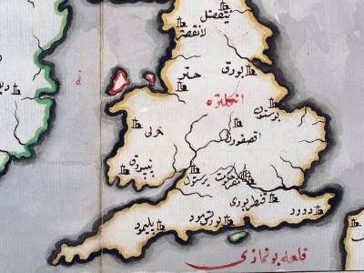 "Britanya Adaları Haritası", from SOAS Special Collections