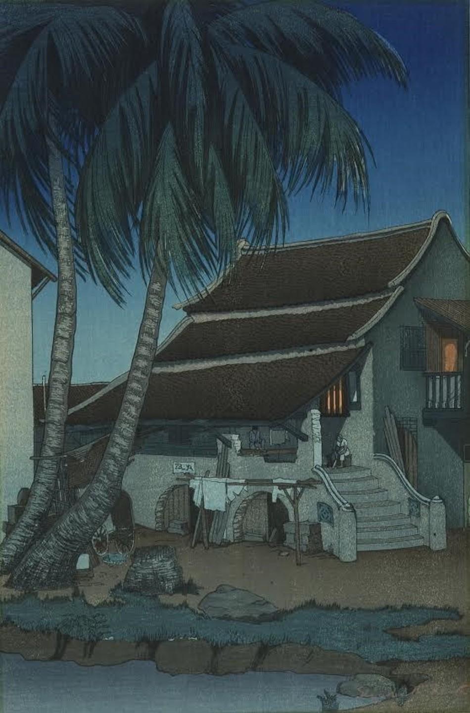'Old House, Malacca, Philippine Islands', Elizabeth Keith, 1925