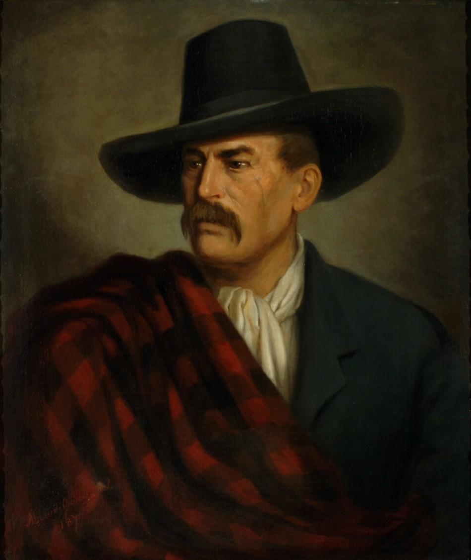 ‘Portrait of Sir Richard Burton’, Madame Gutmansthal de Benvenuti, Italy, 1879