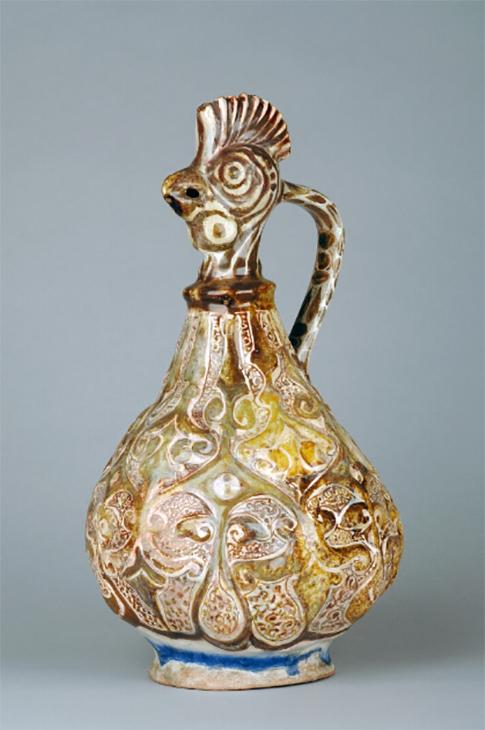 Cockerel-spouted ewer, Iran,12th-13th century