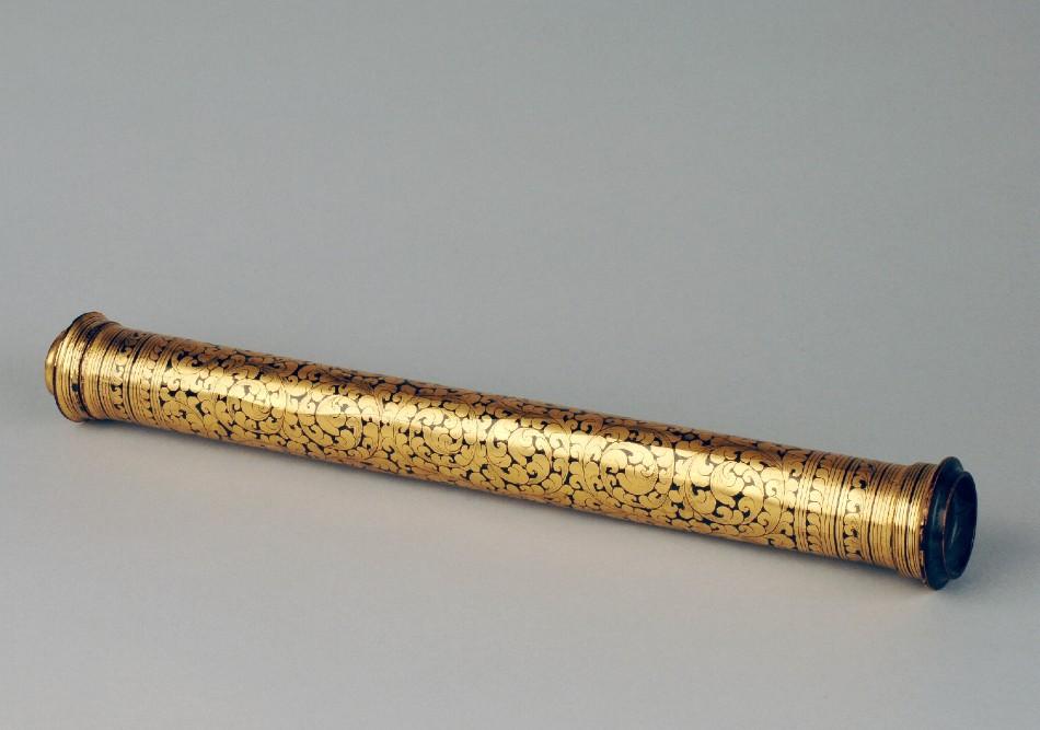 Kyi-dawk or sa-dawk (document tube), Burma, around 1930. 