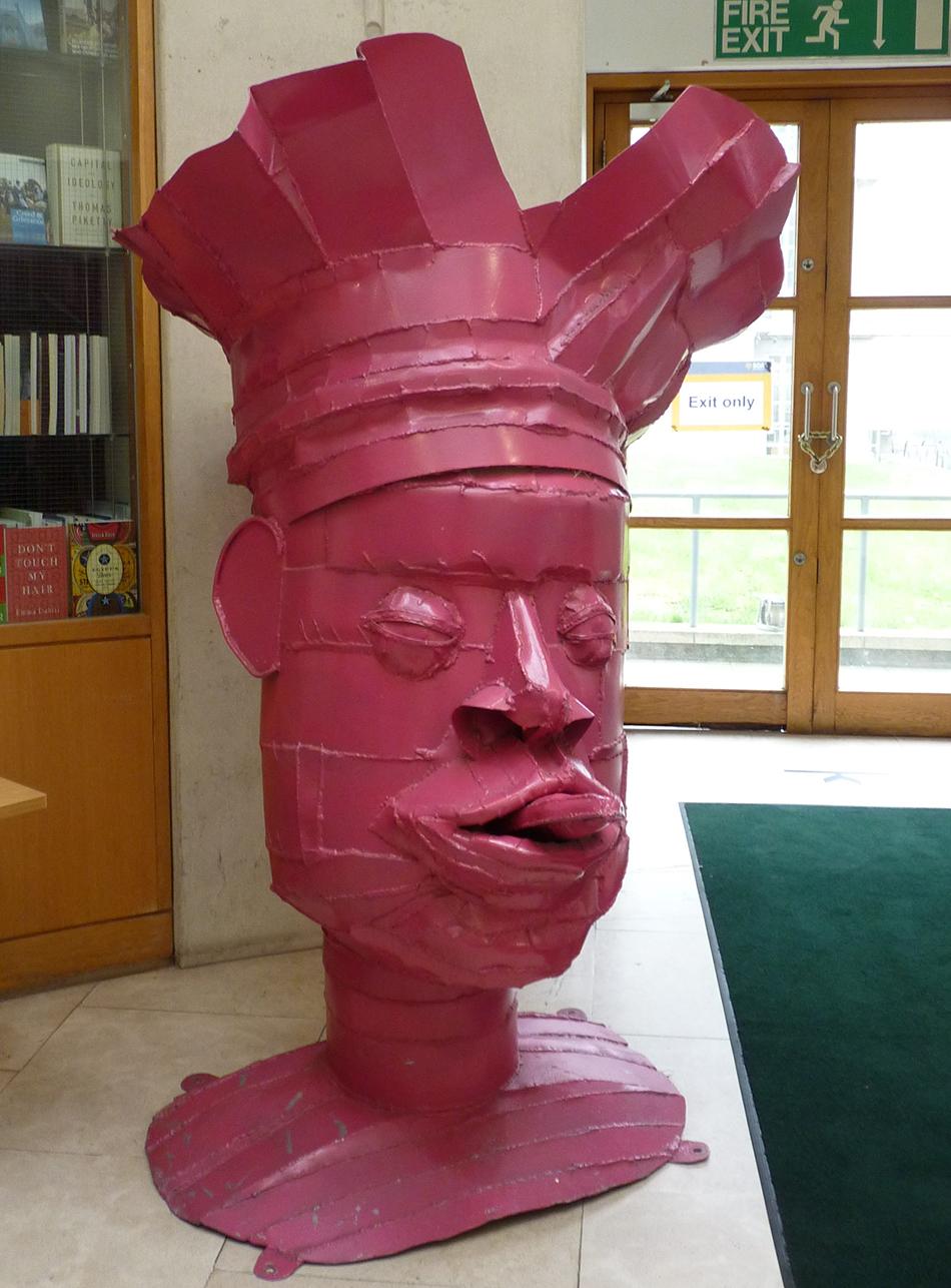 Pink Head, Sokari Douglas Camp CBE, London