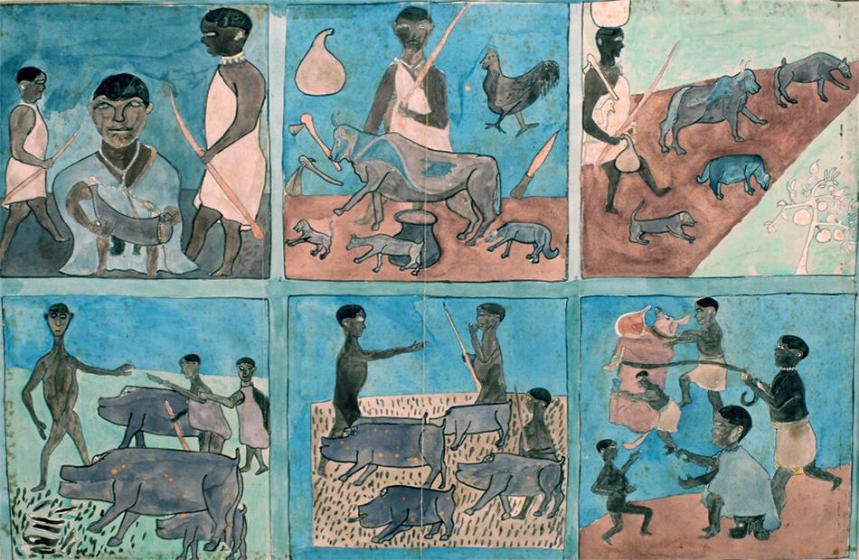 'Prodigal Son' by Kyalo, son of Ngila of the Akamba people, Eastern province of Kenya, 1929