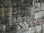 Banteay Chhmar temple panel - Western Gallery