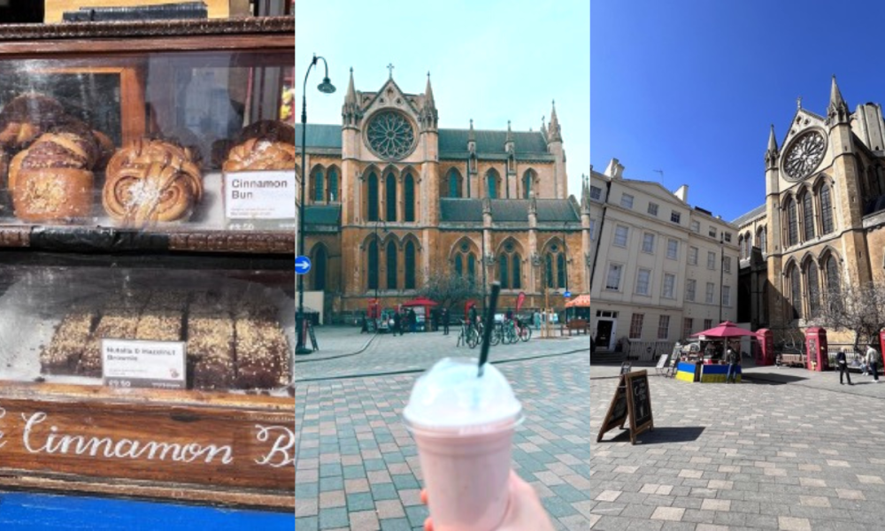 Square in front of Euston Church