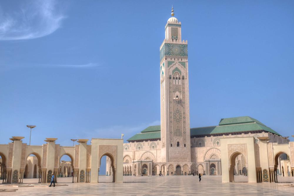 Hassan Mosque II in Morocco