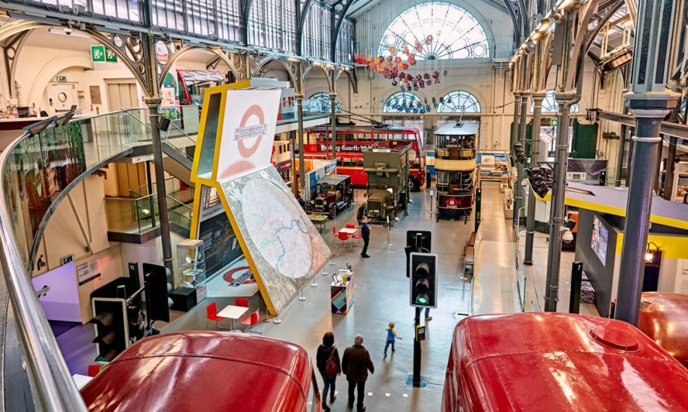 Inside the London Transport Museum