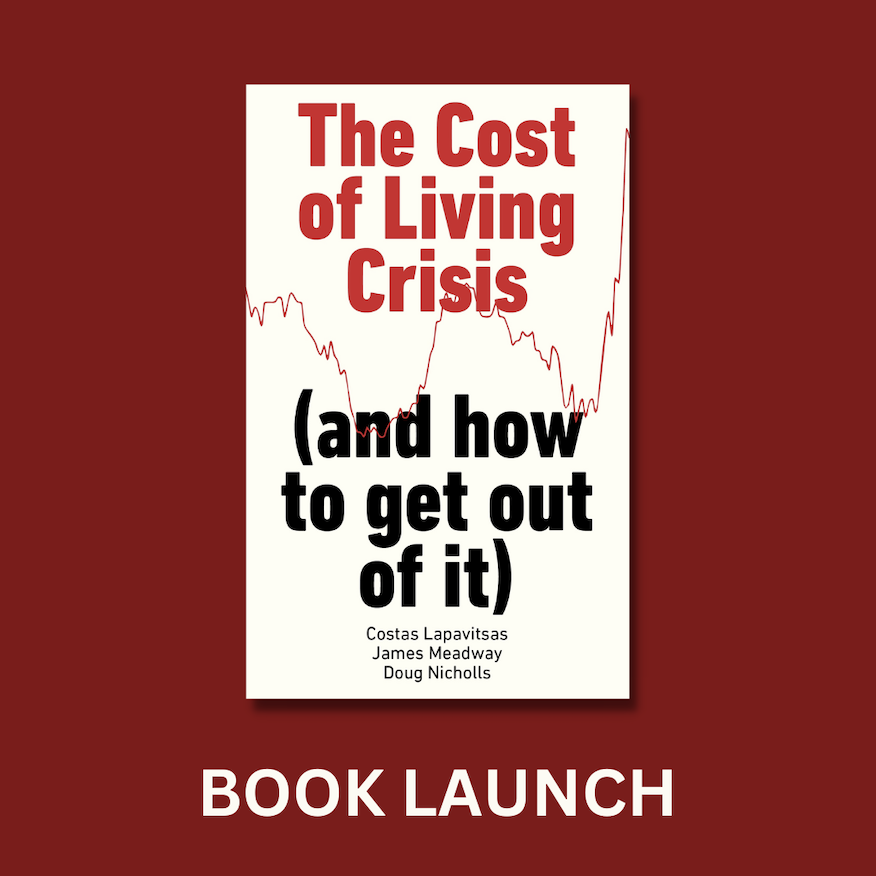 Image of new book, The Cost of Living Crisis (and how to get out of it)