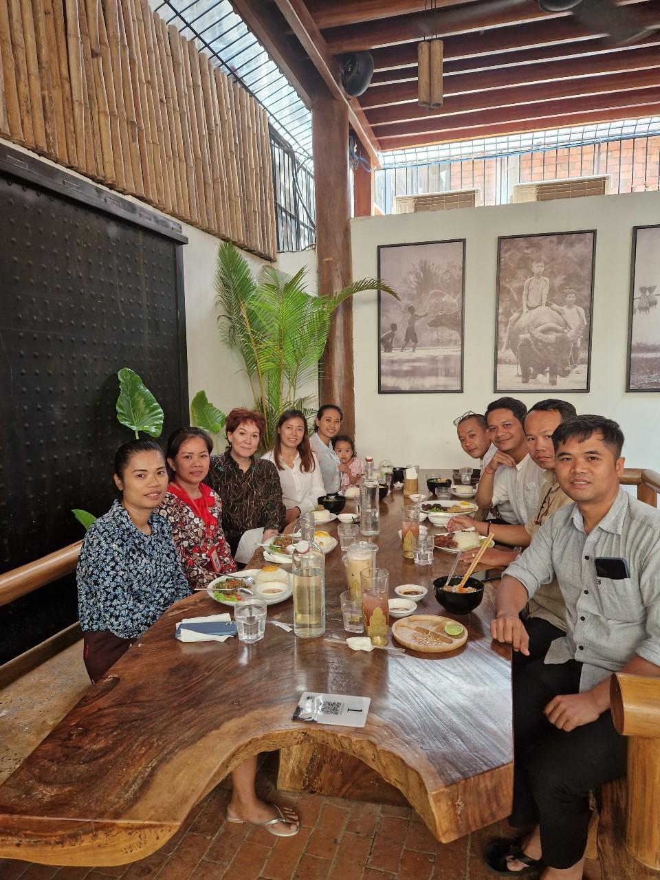 Workshop lunch on day one