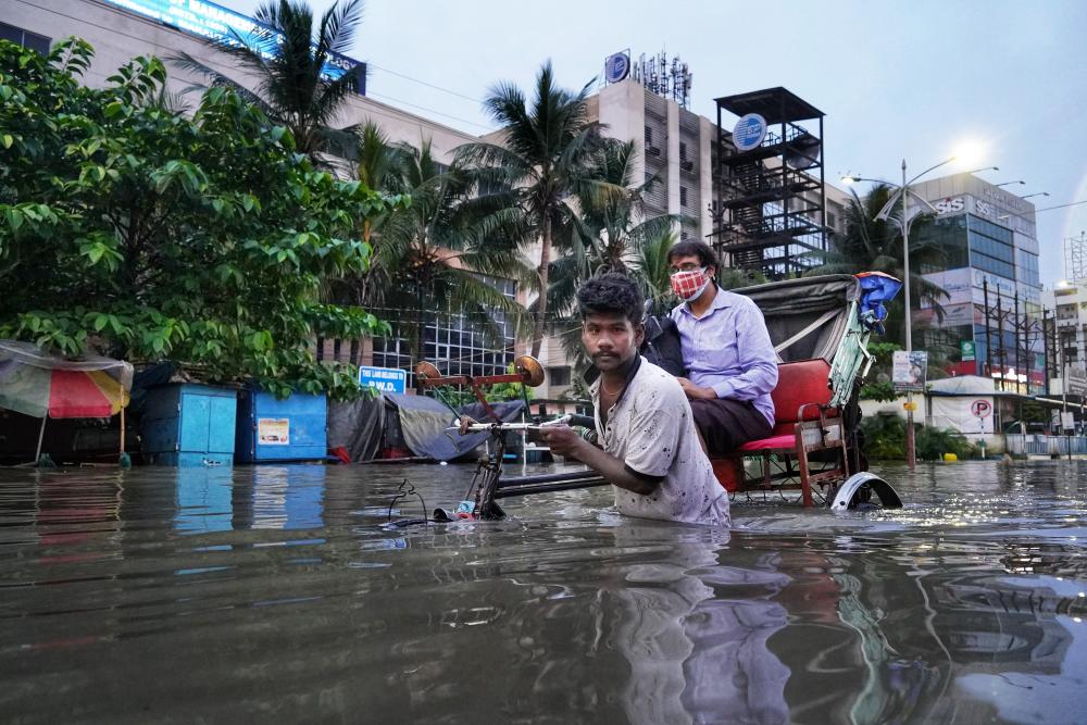Flooding in India, climate change