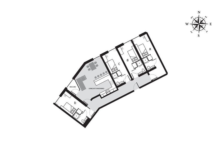 Urbanest 4 person ensuite