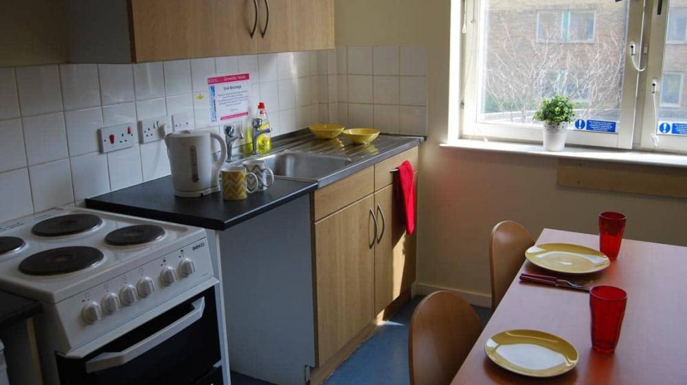 Dinwiddy House shared kitchen 2