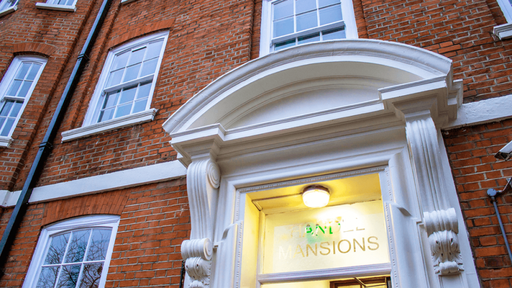 Handel Mansions exterior