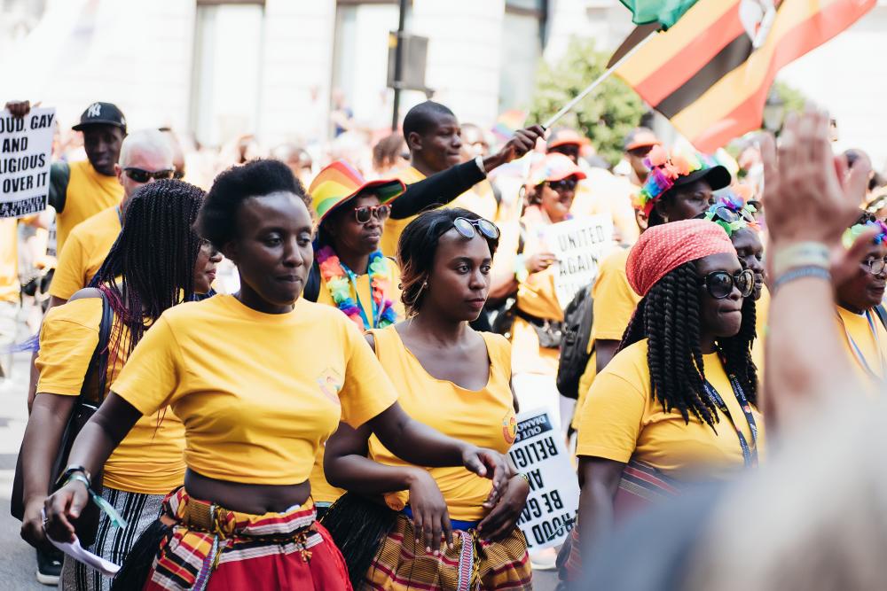 pride march uganda 