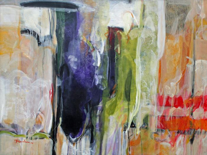 T. Athiveerapandian, 'Untitled (Towards Nature)', Acrylic on canvas, 2009