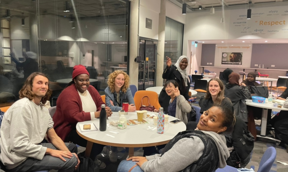 A group of Swahili students meet at SOAS