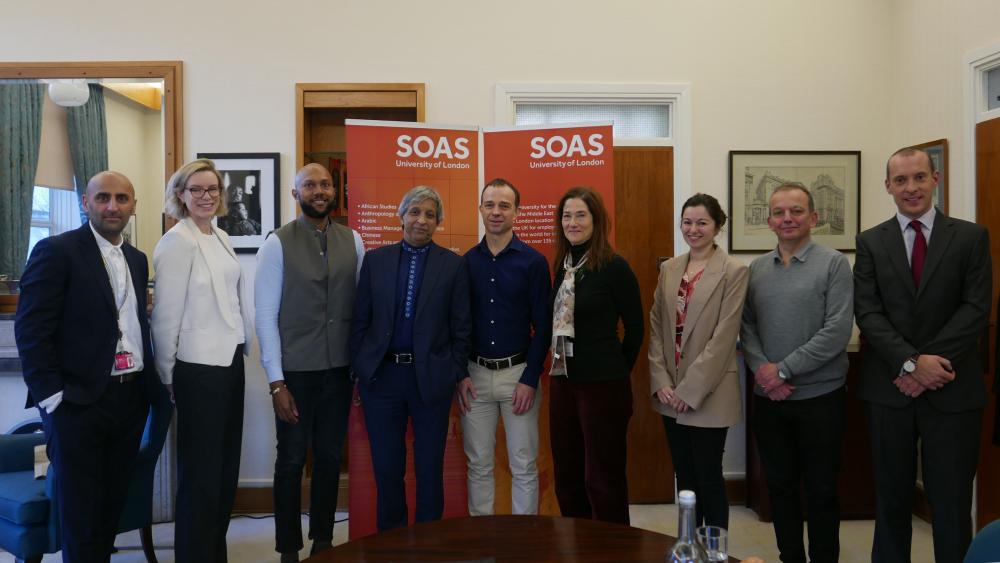 NLUD-SOAS signing ceremony