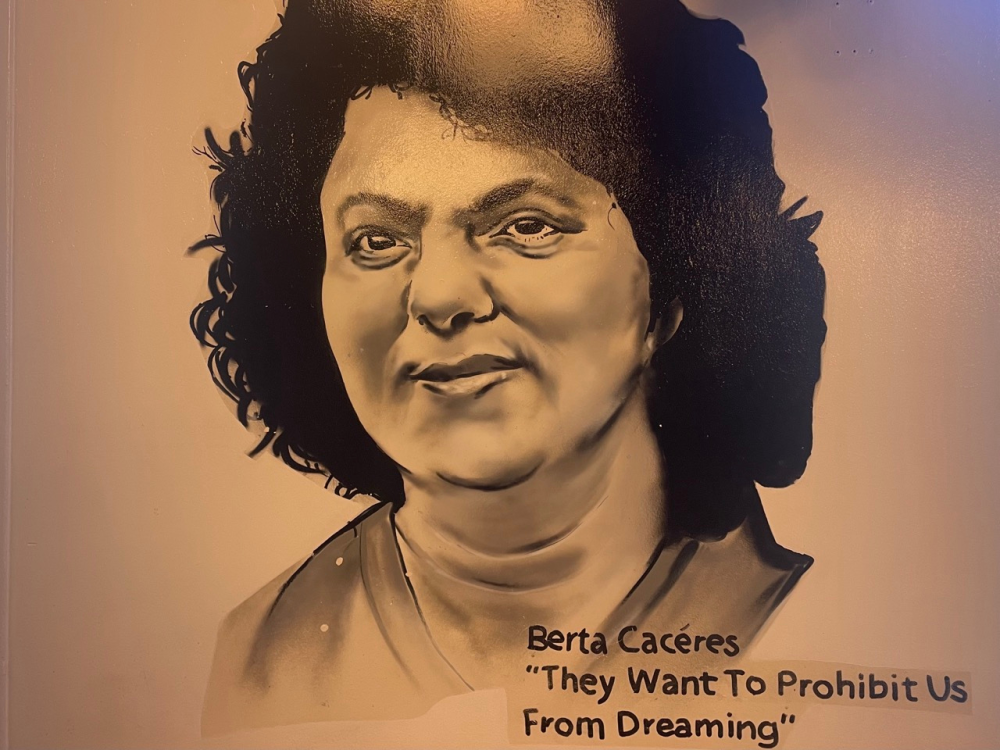 Mural of Berta Caceres