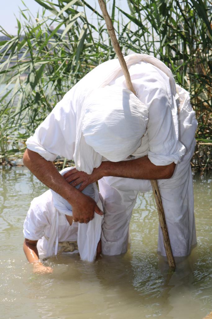 Water ritual among Iraq’s Mandaeans via Nahrein Network