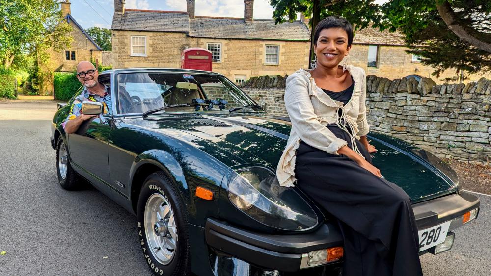 Tahmina Ghaffar Antiques Road Trip, (c) BBC/STV Studios