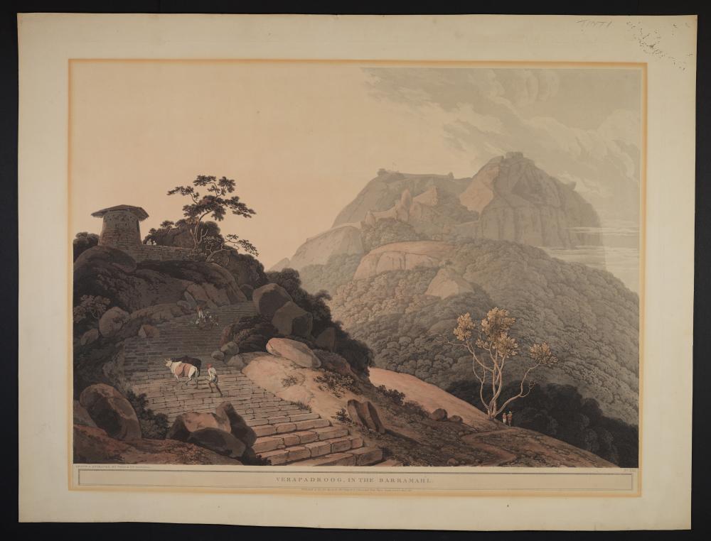Thomas & William Daniell, Verapadroog in the Barramahal 