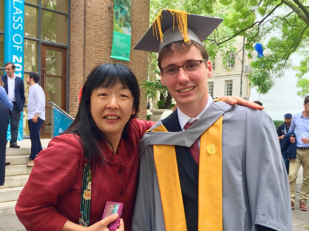 Fabrizio Mancini and Reader in Japanese and Applied Linguistics Dr Akiko Furukawa.