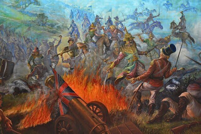 One of the battles in First Anglo Burmese War called battle of Wettigan