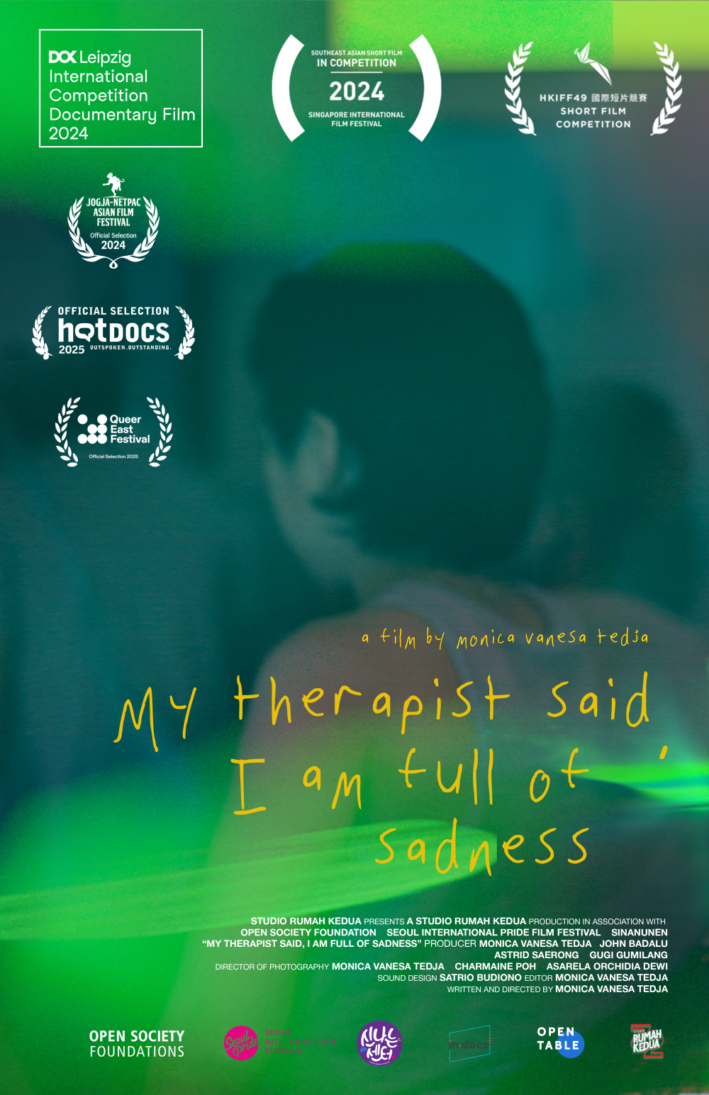 My Therapist Said, I’m Full of Sadness (Monica Vanesa Tedja)