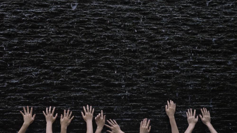 film still from Up and Down (2022) by Yi Lian