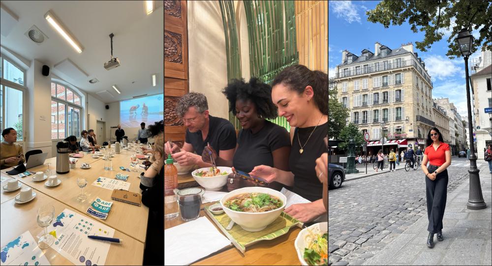Three photographs from the MSc Global Energy and Climate Policy study tour.