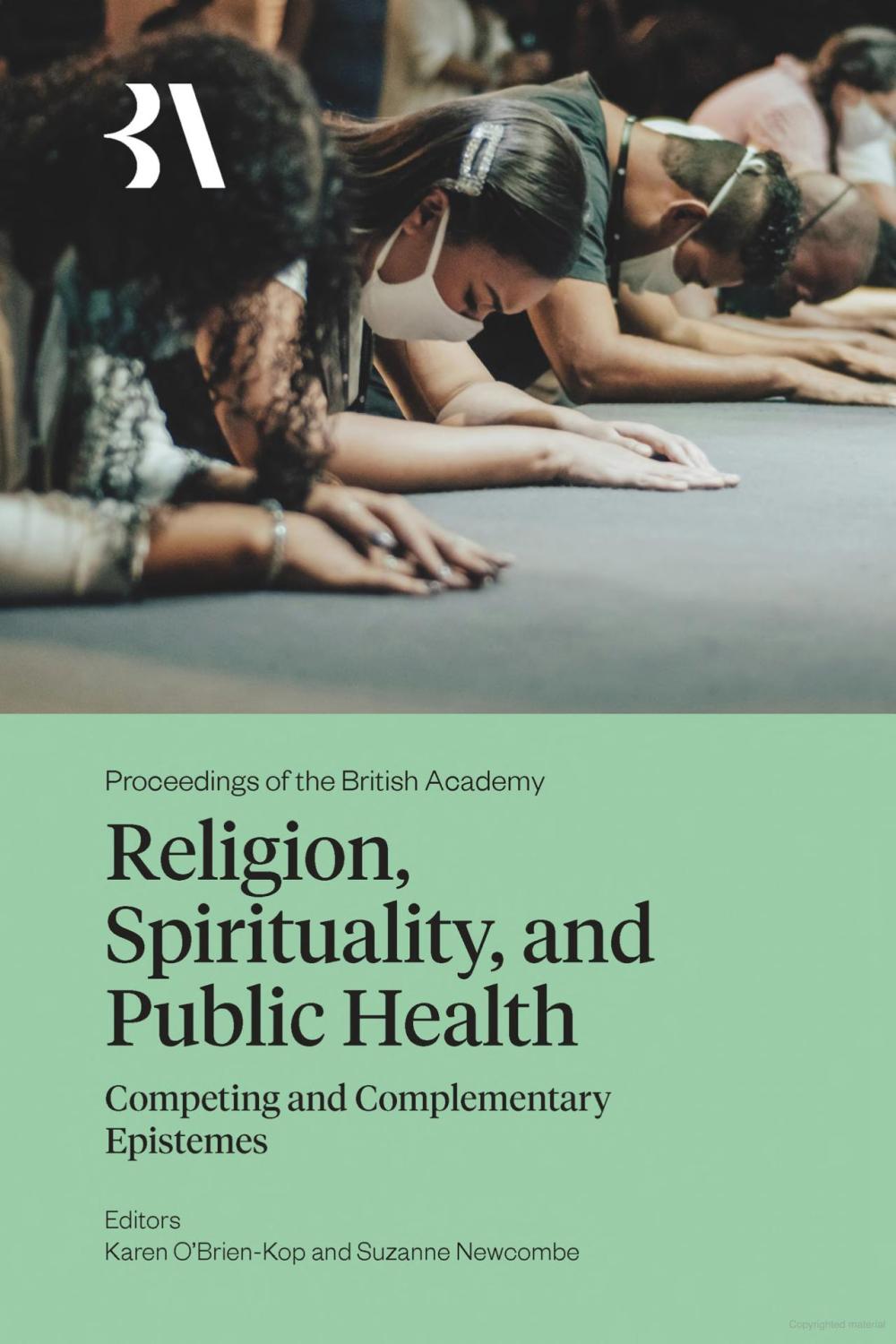 The book cover of "Religion, Spirituality and Public Health- Competing and Complementary Epistemes"